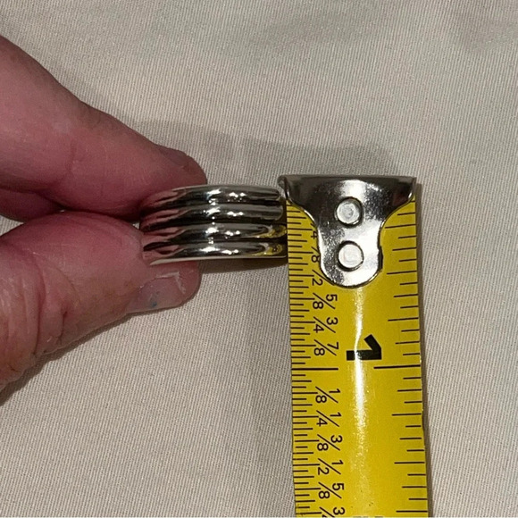 Southwestern‎ Mexican Sterling 925 Silver Wrap Ring Wrap Band Marked Size 6.5 - Picture 8 of 12